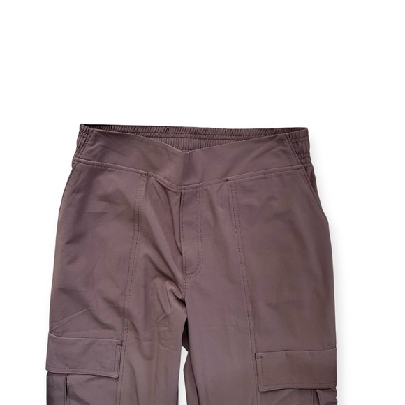 Athleta Chelsea Utility Cargo Jogger pants in Mineral Brown Women’s Size 6 - Picture 7 of 7